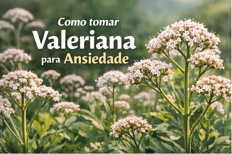 Como tomar valeriana para ansiedade: dose, formas de uso e cuidados