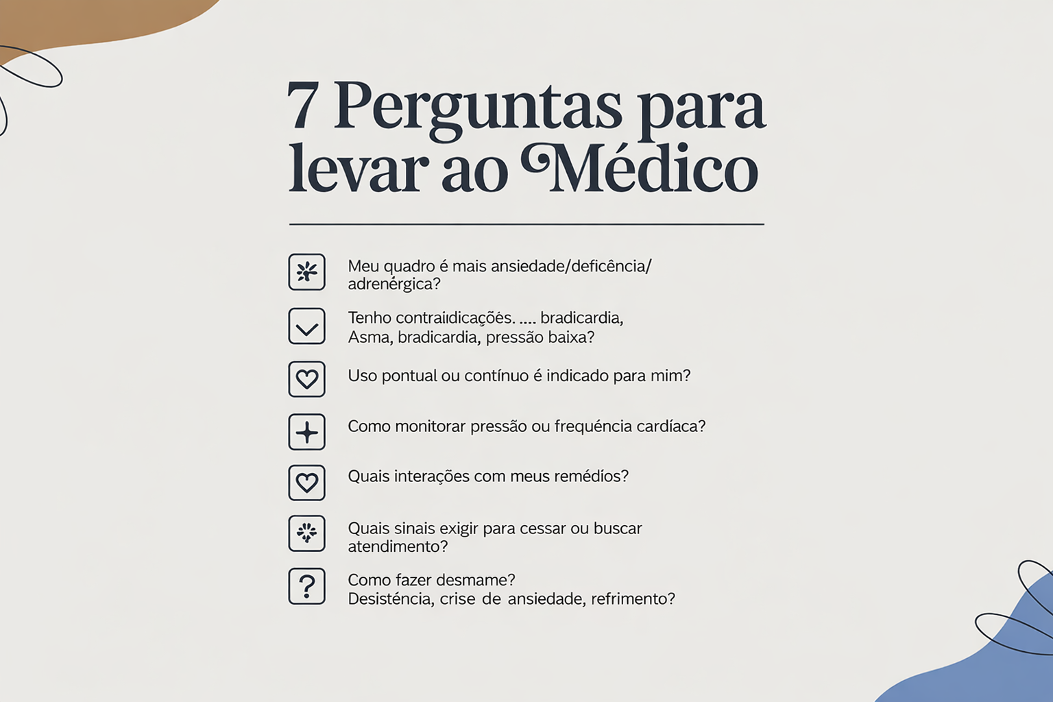Imagem representativa do tratamento da ansiedade com medicação propranolol