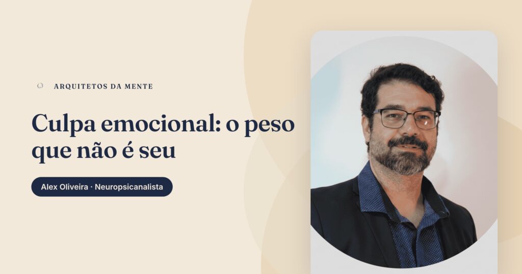 Pessoa libertando-se de correntes invisíveis representando a culpa emocional que carregava pelos outros