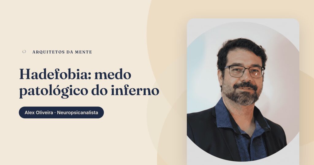 Pessoa em posição introspectiva representando o sofrimento da hadefobia, medo patológico do inferno