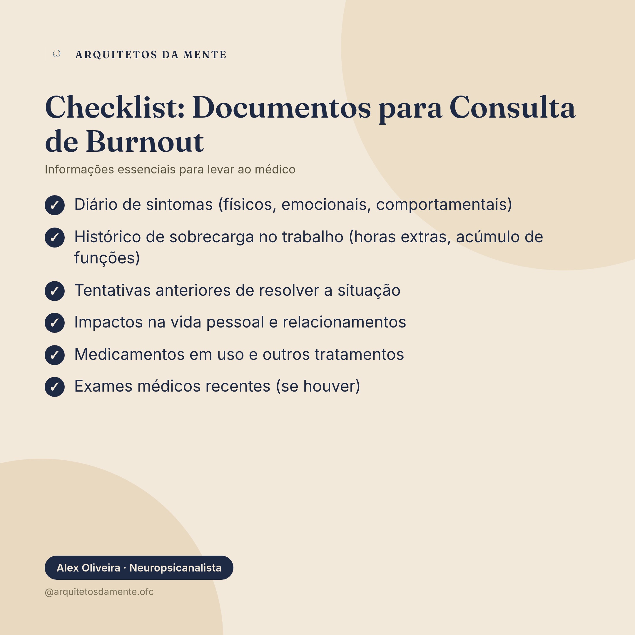 Infográfico sobre atestado de burnout — Processo de obtenção de atestado médico para burnout com documentação necessária