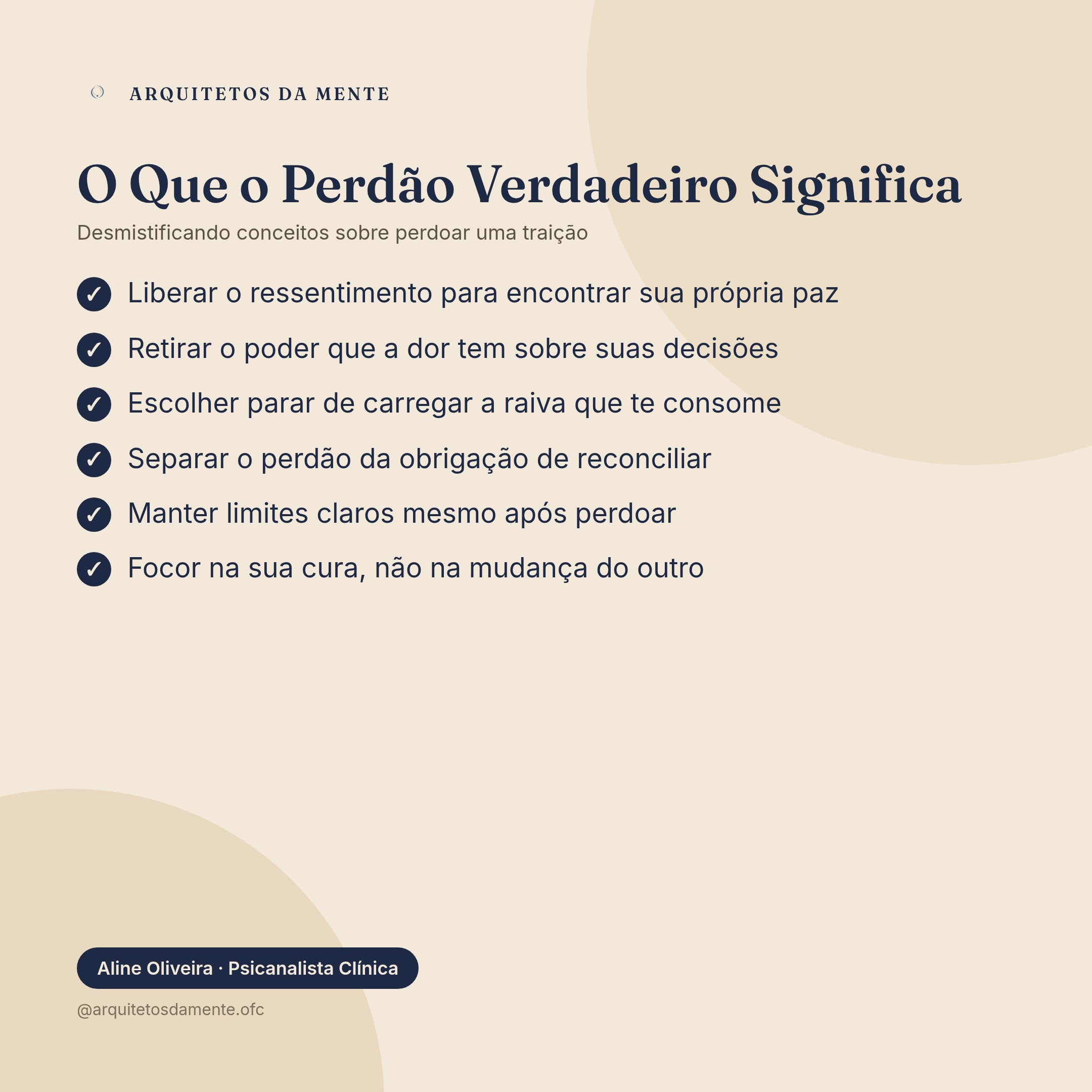 Infográfico sobre como perdoar uma traição — Processo de perdão após traição mostrando etapas de reconstrução emocional