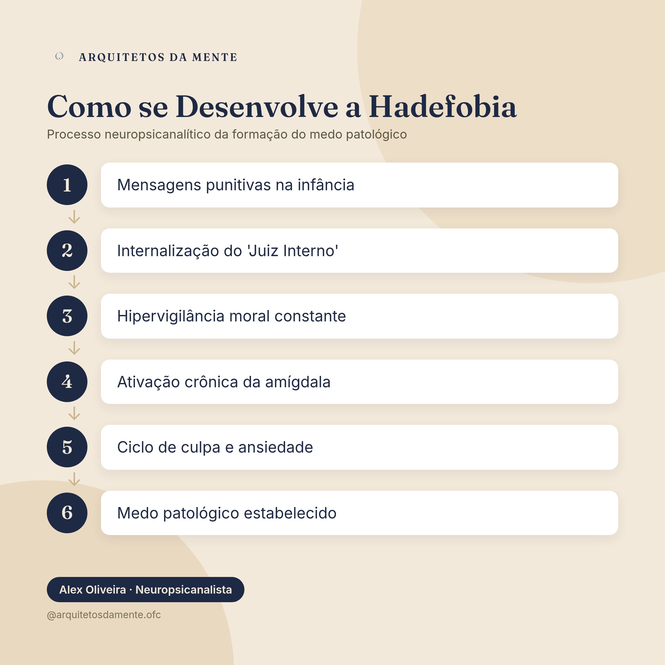 Causas neuropsicanalíticas da hadefobia trauma religioso Juiz Interno