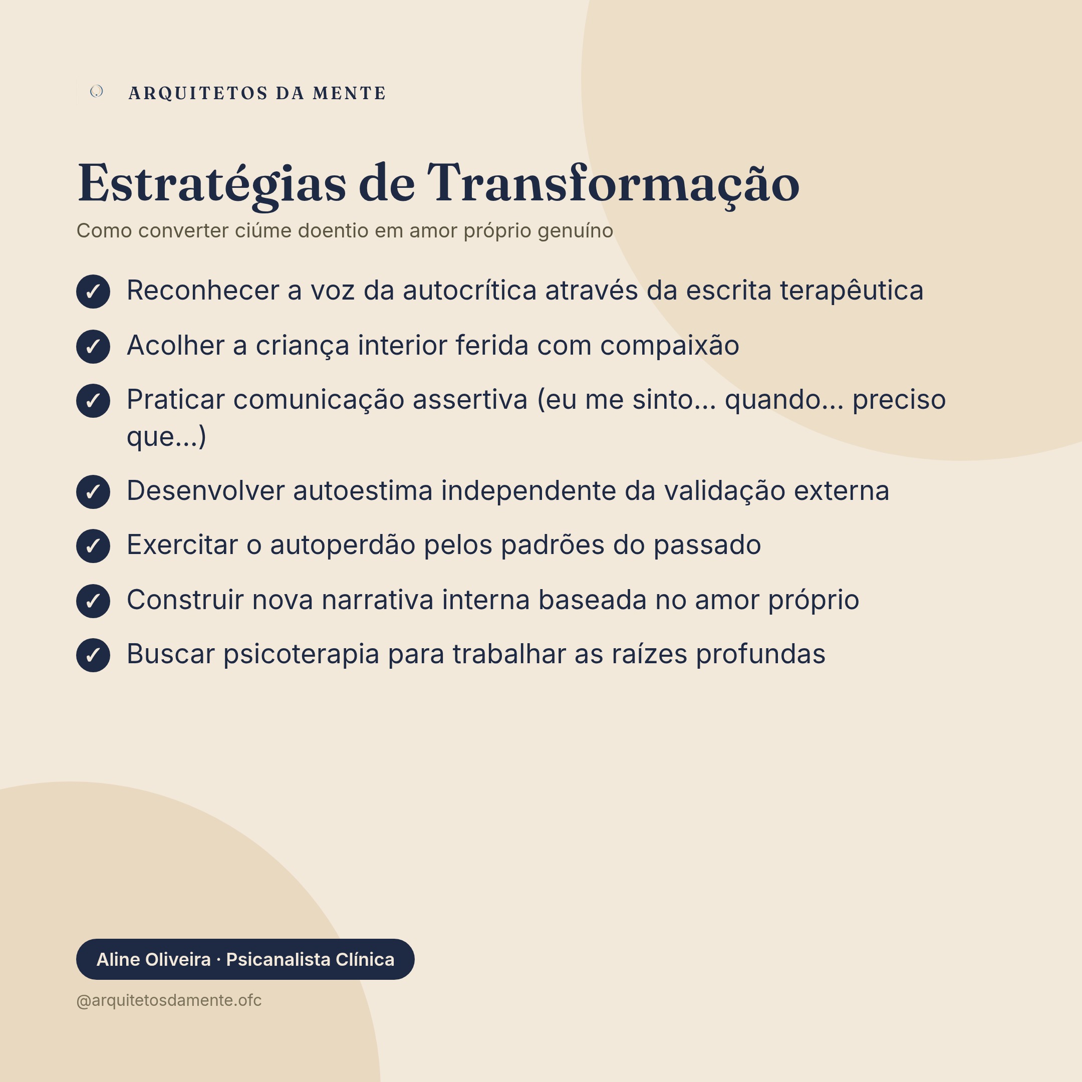 Estratégias para transformar ciúme em amor próprio e autoestima