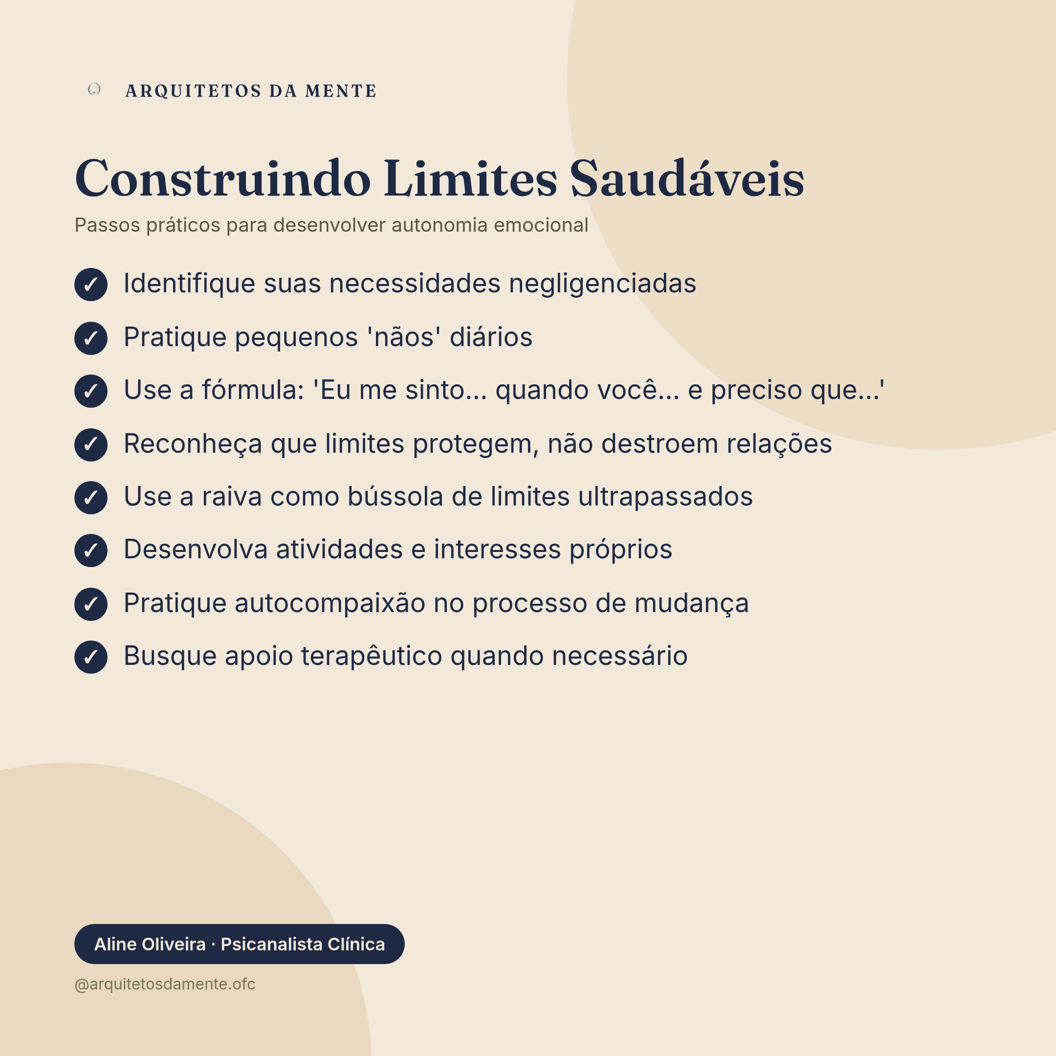 Guia prático para estabelecer limites saudáveis em relacionamentos