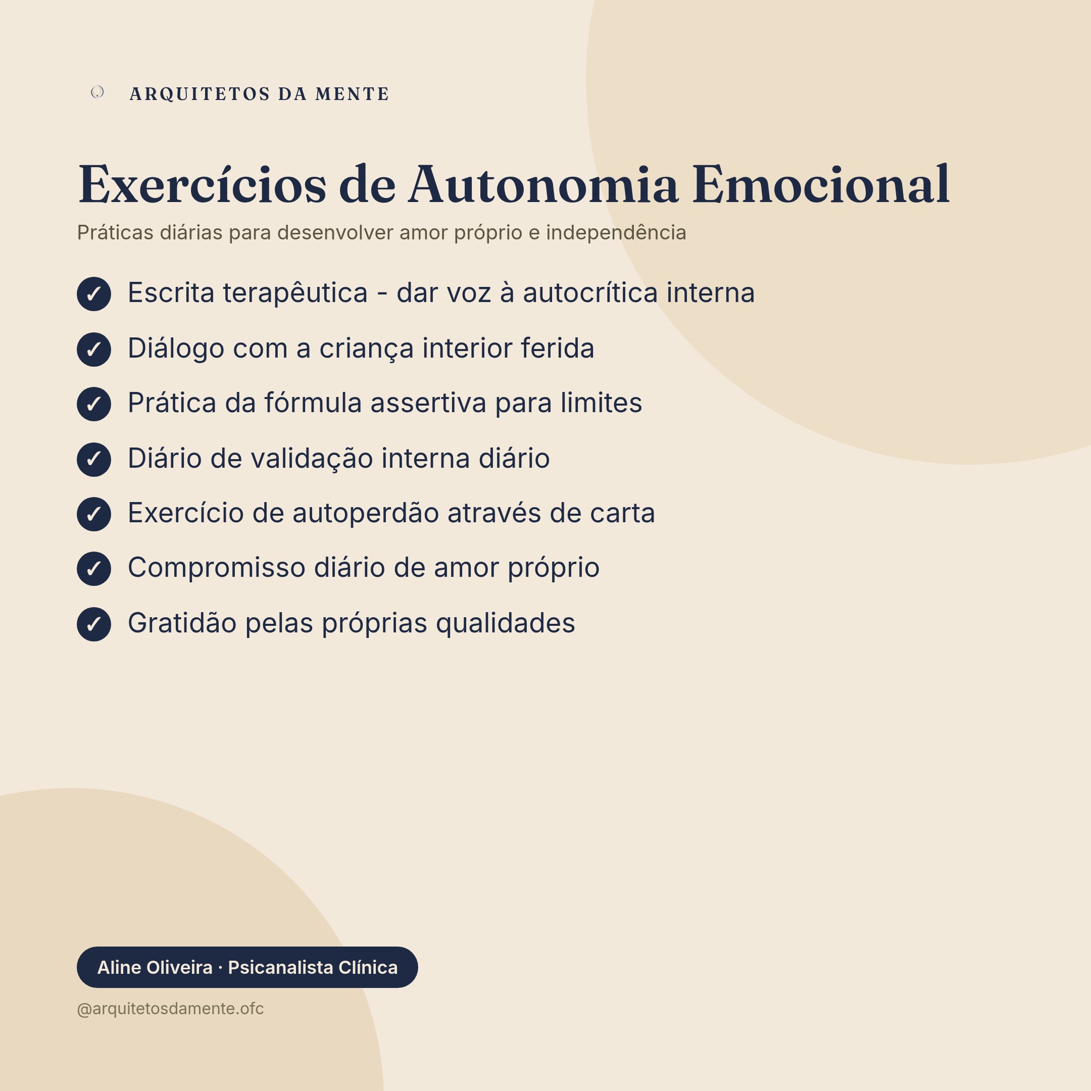 Mulher praticando exercícios de autoestima e autonomia emocional