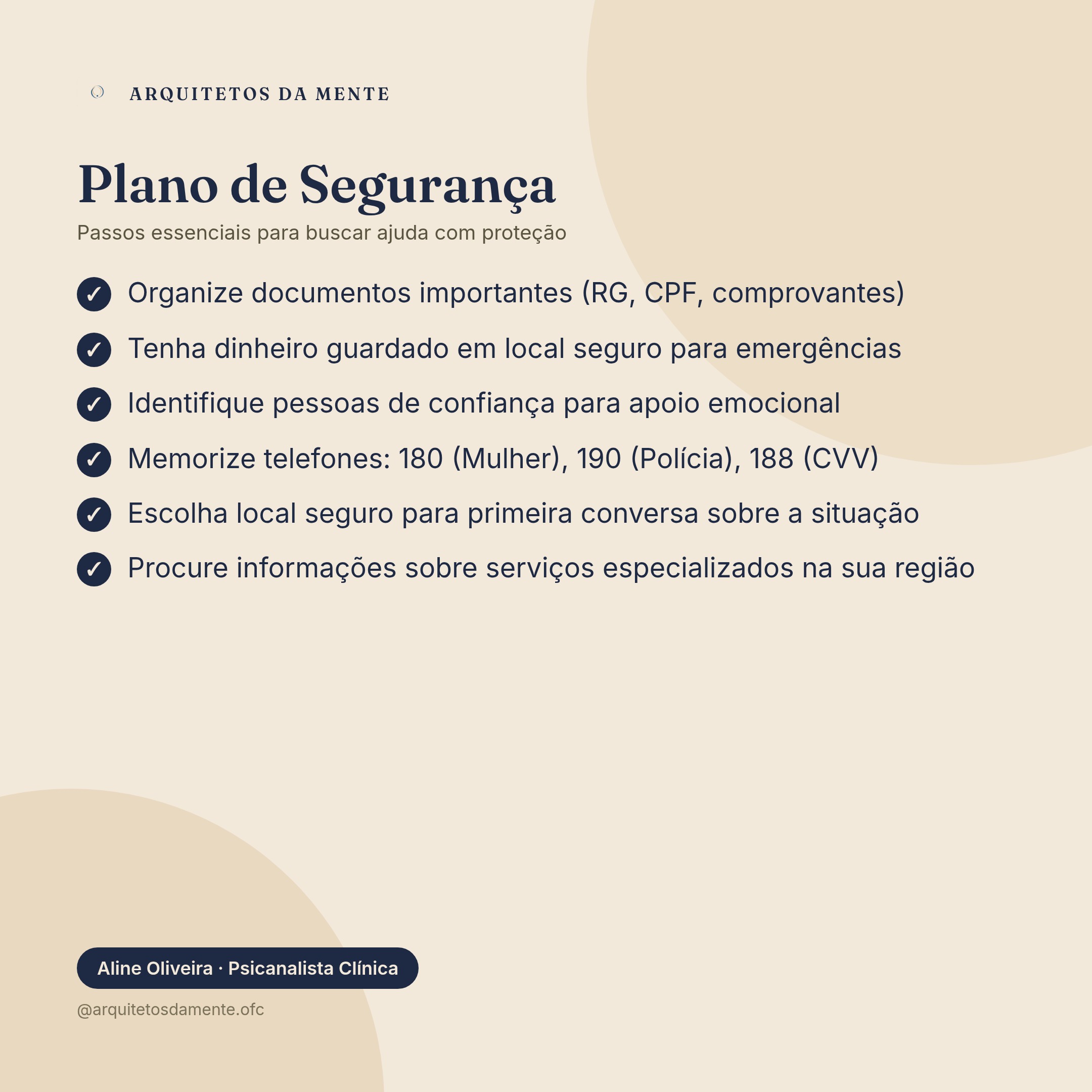 Plano de segurança para sair de relacionamento abusivo com lista de preparativos essenciais
